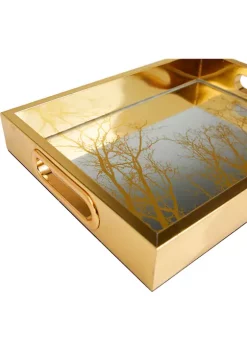 Promo 😍 Glam Plastic Tray - Set of 3 by Monroe Lane 🥰 -Monroe Lane Sales Belk 27020