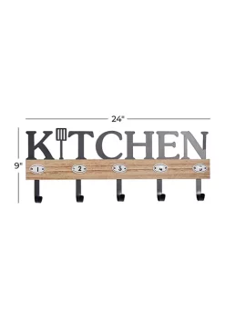 Best Sale 🌟 Brown Porcelain Farmhouse Wall Hook by Monroe Lane 😀 -Monroe Lane Sales Belk 27058