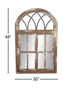 Best reviews of 🔔 Farmhouse Wood Wall Mirror by Monroe Lane 🧨 -Monroe Lane Sales Belk 2706