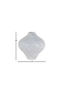 Coupon 🛒 Coastal Porcelain Vase by Monroe Lane ⭐ -Monroe Lane Sales Belk 27100