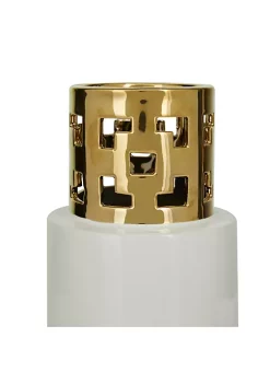 Wholesale ⌛ Glam Ceramic Vase by Monroe Lane ✨ -Monroe Lane Sales Belk 27167