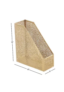 Promo 🛒 Glam Metal Magazine Holder by Monroe Lane 🌟 -Monroe Lane Sales Belk 27222