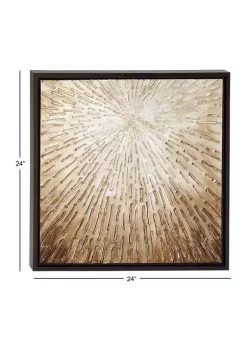 Promo 😀 Modern Wood Framed Wall Art by Monroe Lane 🎉 -Monroe Lane Sales Belk 2723