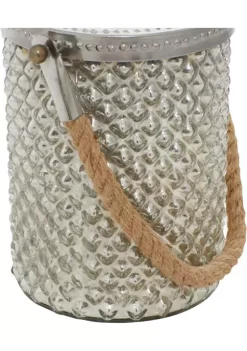 Brand new ✔️ Coastal Glass Lantern by Monroe Lane 🥰 -Monroe Lane Sales Belk 27250