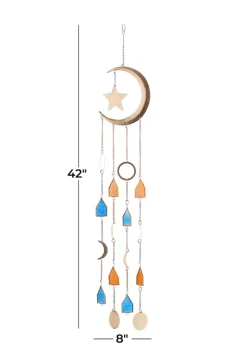 Flash Sale 🎉 Contemporary Metal Windchime by Monroe Lane 🌟 -Monroe Lane Sales Belk 27285