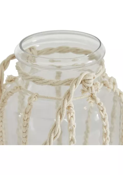 Promo 🔥 Coastal Glass Candle Lantern by Monroe Lane 🔔 3 Promo 🔥 Coastal Glass Candle Lantern by Monroe Lane 🔔 - Image 3