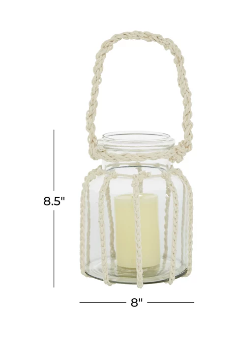 Promo 🔥 Coastal Glass Candle Lantern by Monroe Lane 🔔 5 Promo 🔥 Coastal Glass Candle Lantern by Monroe Lane 🔔 - Image 5