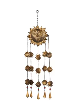 Buy 😍 Eclectic Metal Windchime by Monroe Lane 💯 -Monroe Lane Sales Belk 27309