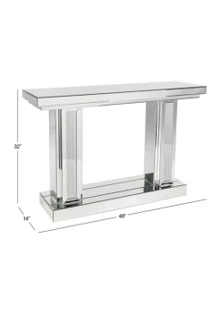 Best reviews of 🎉 Glam Wood Console Table by Monroe Lane 🧨 -Monroe Lane Sales Belk 27314