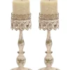 New 🧨 Rustic Metal Candle Holder - Set of 2 by Monroe Lane 🛒
