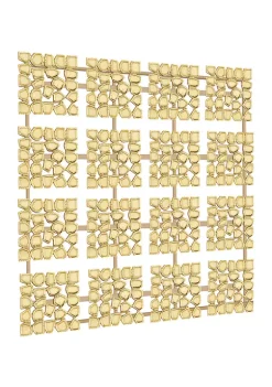 Cheapest ❤️ Contemporary Aluminum Wall Decor by Monroe Lane ✨ -Monroe Lane Sales Belk 27320