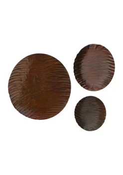 Coupon 🎁 Modern Metal Wall Decor - Set of 3 by Monroe Lane 😀 -Monroe Lane Sales Belk 27365