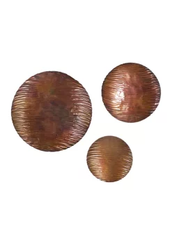 Coupon 🎁 Modern Metal Wall Decor - Set of 3 by Monroe Lane 😀 -Monroe Lane Sales Belk 27366