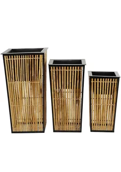 Best Pirce 😍 Natural Wicker Planter - Set of 3 by Monroe Lane 🌟