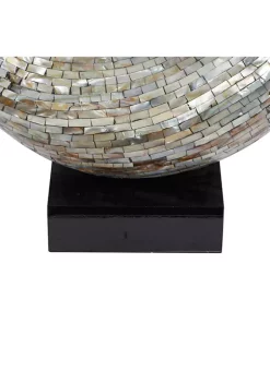 Wholesale ❤️ Contemporary Capiz Shell Sculpture by Monroe Lane 🎉 -Monroe Lane Sales Belk 27400