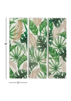 Outlet ❤️ Fir Coastal Wall Décor - Set of 3 by Monroe Lane 💯 -Monroe Lane Sales Belk 27471