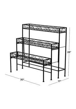 Best Sale 🔥 Country Cottage Metal Plantstand by Monroe Lane ✨ -Monroe Lane Sales Belk 27477
