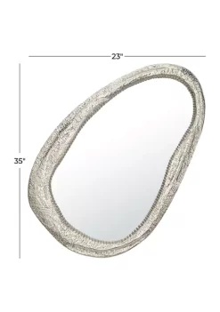 Top 10 🛒 Contemporary Aluminum Wall Mirror by Monroe Lane 🌟 -Monroe Lane Sales Belk 27491