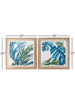 Coupon 🎉 Eclectic Dried Plant Framed Wall Art - Set of 2 by Monroe Lane 🛒 -Monroe Lane Sales Belk 27551