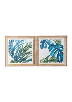 Coupon 🎉 Eclectic Dried Plant Framed Wall Art - Set of 2 by Monroe Lane 🛒 -Monroe Lane Sales Belk 27553