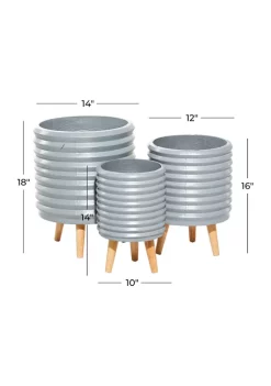 New ๐งจ Contemporary Magnesium Oxide Planter - Set of 3 by Monroe Lane ๐ 8 New ๐งจ Contemporary Magnesium Oxide Planter - Set of 3 by Monroe Lane ๐ -Monroe Lane Sales Belk 27586