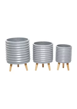 New ๐งจ Contemporary Magnesium Oxide Planter - Set of 3 by Monroe Lane ๐ 9 New ๐งจ Contemporary Magnesium Oxide Planter - Set of 3 by Monroe Lane ๐ -Monroe Lane Sales Belk 27587
