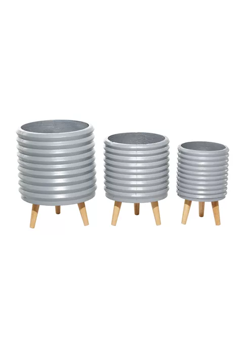 New ๐งจ Contemporary Magnesium Oxide Planter - Set of 3 by Monroe Lane ๐ 4 New ๐งจ Contemporary Magnesium Oxide Planter - Set of 3 by Monroe Lane ๐ - Image 4