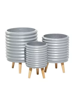 New ๐งจ Contemporary Magnesium Oxide Planter - Set of 3 by Monroe Lane ๐ 10 New ๐งจ Contemporary Magnesium Oxide Planter - Set of 3 by Monroe Lane ๐ -Monroe Lane Sales Belk 27588