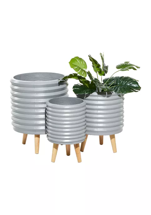 New ๐งจ Contemporary Magnesium Oxide Planter - Set of 3 by Monroe Lane ๐ 6 New ๐งจ Contemporary Magnesium Oxide Planter - Set of 3 by Monroe Lane ๐ - Image 6