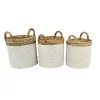 Best reviews of 😍 Coastal Seagrass Storage Basket - Set of 3 by Monroe Lane 👏