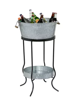 Coupon 🔔 Contemporary Metal Ice Bucket by Monroe Lane 👍 -Monroe Lane Sales Belk 27601