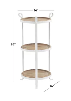 Deals 😀 Farmhouse Metal Accent Table by Monroe Lane 🔥 -Monroe Lane Sales Belk 27624