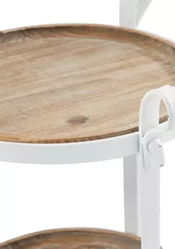 Deals 😀 Farmhouse Metal Accent Table by Monroe Lane 🔥 -Monroe Lane Sales Belk 27625