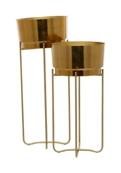 Cheap 🤩 Contemporary Metal Planter - Set of 2 by Monroe Lane ❤️ 9 Cheap 🤩 Contemporary Metal Planter - Set of 2 by Monroe Lane ❤️ -Monroe Lane Sales Belk 27650