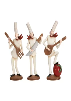 New 👍 Traditional Polystone Sculpture - Set of 3 by Monroe Lane 💯 -Monroe Lane Sales Belk 27689