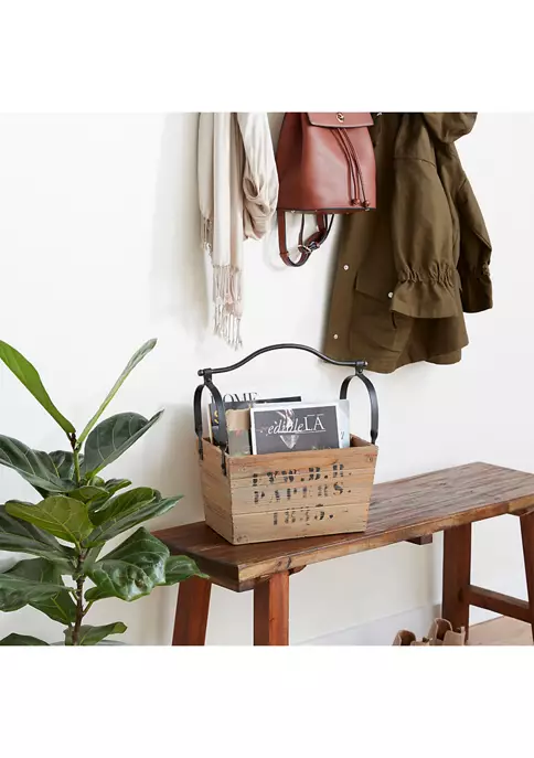 Hot Sale ⌛ Rustic Wood Wine Holder by Monroe Lane ⭐ 2 Hot Sale ⌛ Rustic Wood Wine Holder by Monroe Lane ⭐ - Image 2