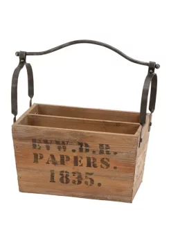 Hot Sale ⌛ Rustic Wood Wine Holder by Monroe Lane ⭐ 11 Hot Sale ⌛ Rustic Wood Wine Holder by Monroe Lane ⭐ -Monroe Lane Sales Belk 27734