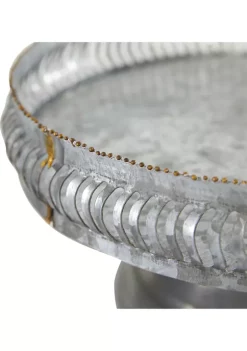 Wholesale 💯 Farmhouse Metal Cake Stand - Set of 2 by Monroe Lane 😍 -Monroe Lane Sales Belk 27783