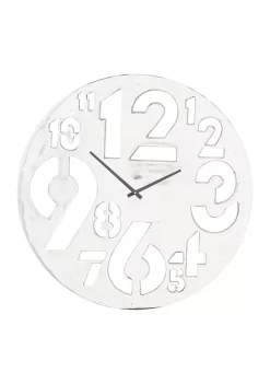 Coupon 🎁 Contemporary Aluminum Wall Clock by Monroe Lane 😉