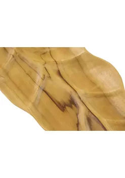 Wholesale 🛒 Coastal Teak Wood Tray - Set of 3 by Monroe Lane 🤩 -Monroe Lane Sales Belk 27801