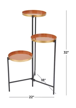Best Pirce 👍 Modern Metal Plantstand by Monroe Lane ❤️ -Monroe Lane Sales Belk 27826
