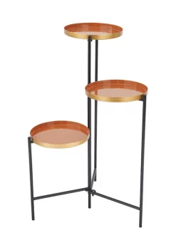 Best Pirce 👍 Modern Metal Plantstand by Monroe Lane ❤️ -Monroe Lane Sales Belk 27829