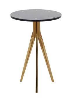 Budget π€© Contemporary Aluminum Accent Table by Monroe Lane π