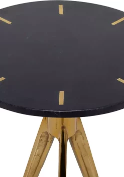 Budget 🤩 Contemporary Aluminum Accent Table by Monroe Lane 😉 -Monroe Lane Sales Belk 27867