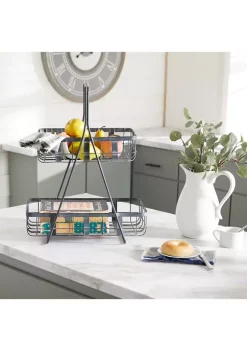 Outlet 🧨 Farmhouse Metal Storage Basket by Monroe Lane 😍 -Monroe Lane Sales Belk 27903