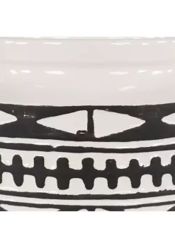 Discount 🔥 Eclectic Ceramic Decorative Jars - Set of 2 by Monroe Lane 👏 -Monroe Lane Sales Belk 27966
