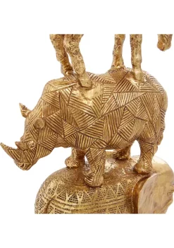 Best deal 💯 Glam Polystone Sculpture by Monroe Lane ⭐ -Monroe Lane Sales Belk 27984