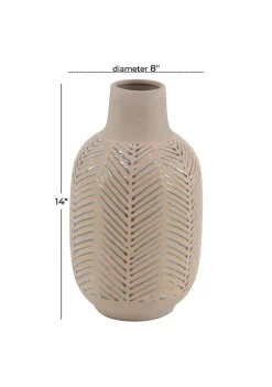 Best Pirce ✨ Eclectic Ceramic Vase by Monroe Lane 🔔 -Monroe Lane Sales Belk 28067