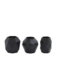 Outlet 😍 Contemporary Metal Vase - Set of 3 by Monroe Lane ✨