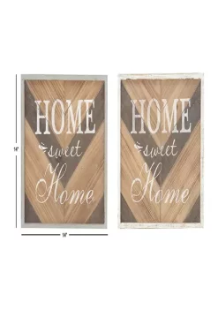 Top 10 ⭐ Fir Farmhouse Wall Décor - Set of 2 by Monroe Lane 🤩 -Monroe Lane Sales Belk 28101